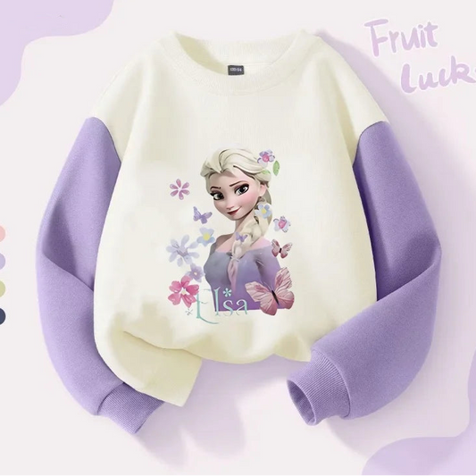 Sweat fille Reine des Neiges