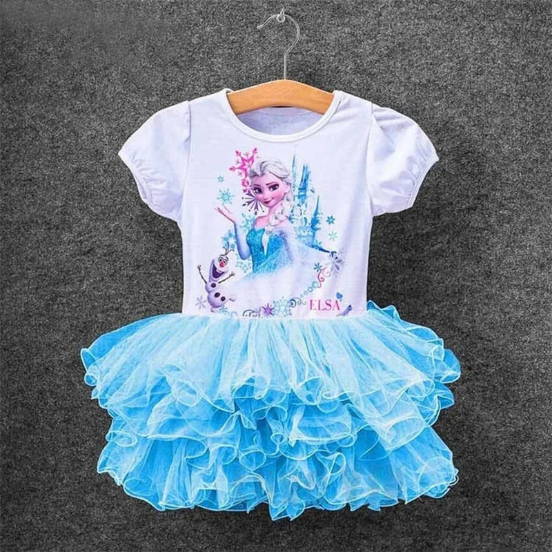 Robe tutu Reine des Neiges