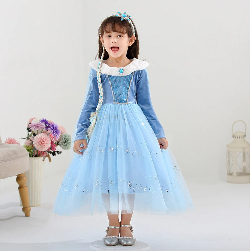 Costume La Reine des Neiges Fille