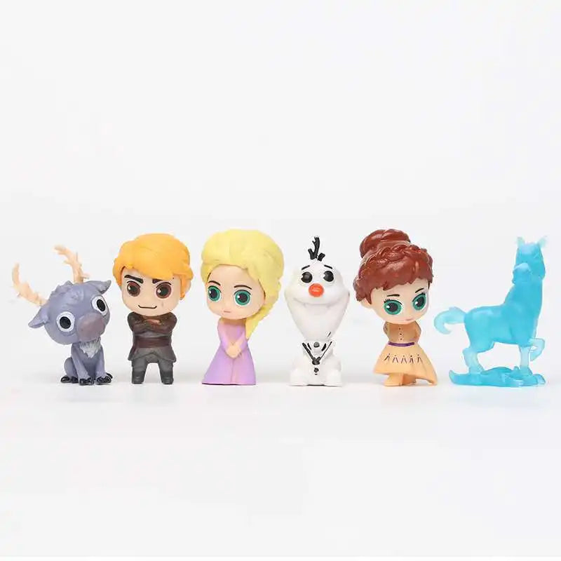 12 figurines Reine des Neiges