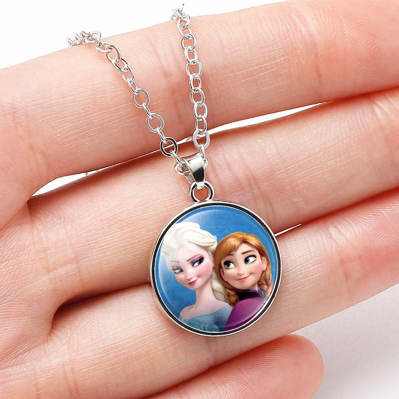 Collier Reine des Neiges Soeurs