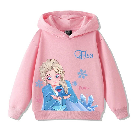 Sweat à capuche Reine des Neiges