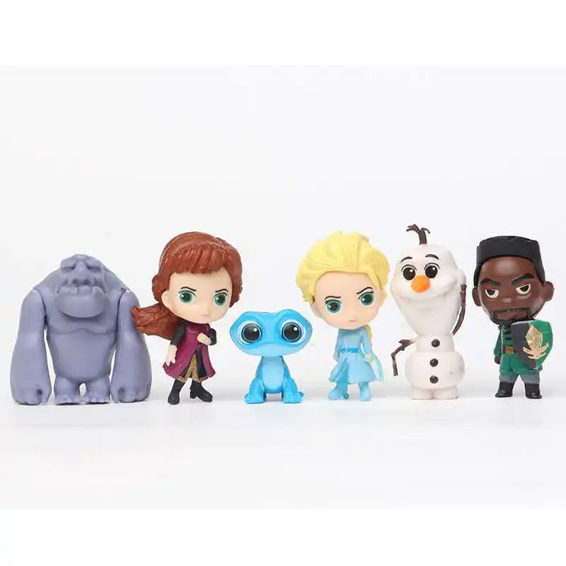 12 figurines Reine des Neiges