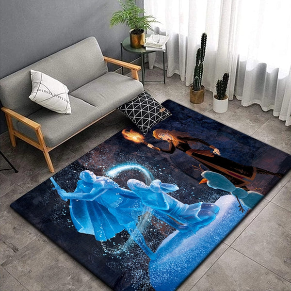 Tapis Reine des Neiges Magie