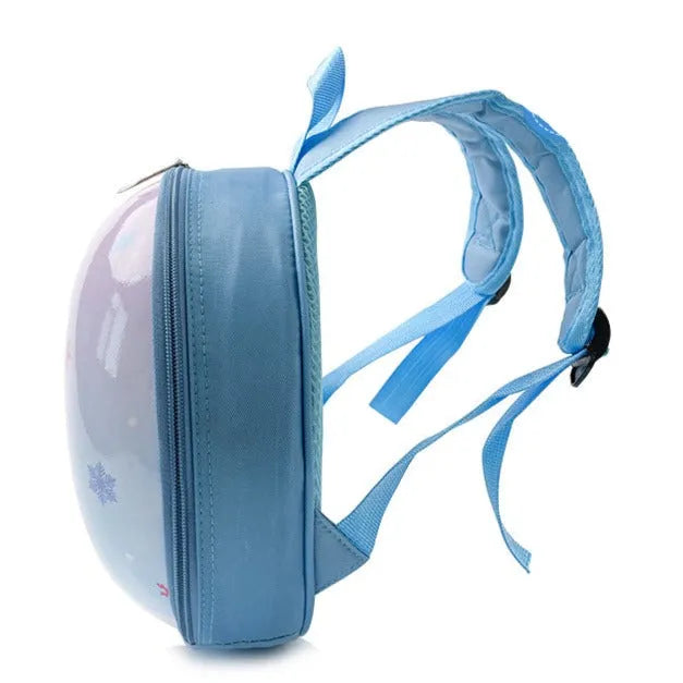Sac à dos Rond Reine des Neiges Bleu