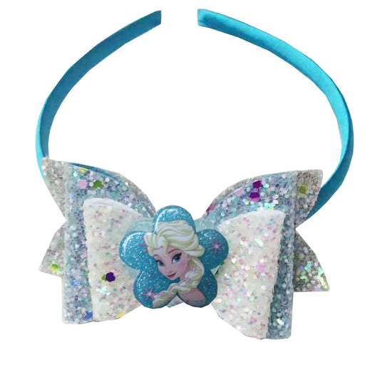 Serre tete Reine des Neiges paillettes