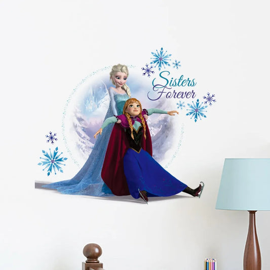 Sticker Reine des Neiges : Sisters Forever