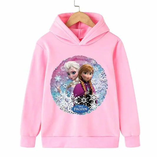 Sweat Reine des Neiges Anna et Elsa