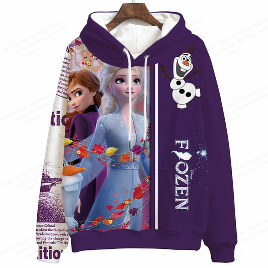 Sweat Reine des Neiges fille