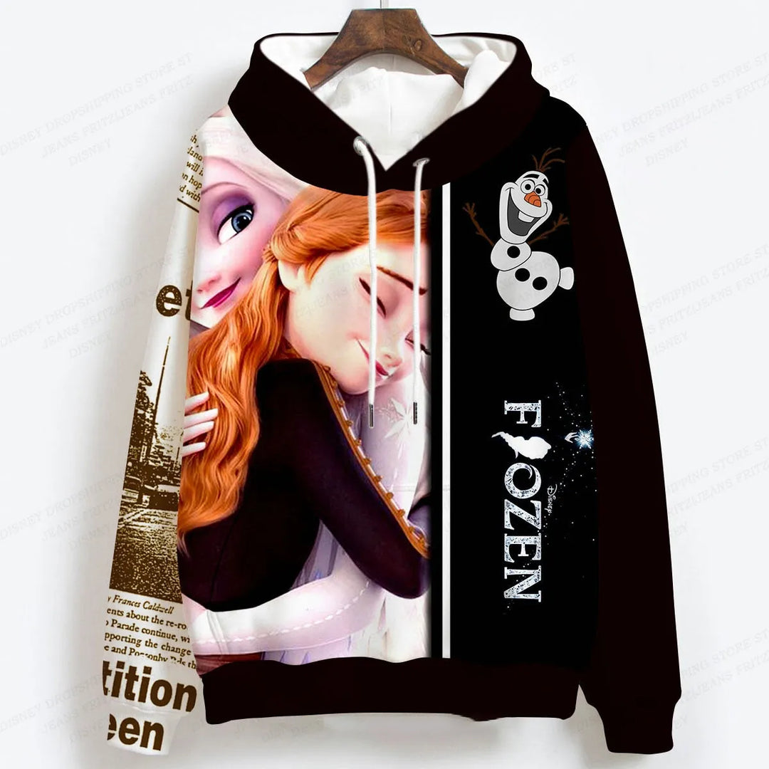 Capuche Sweat La Reine Des Neiges Sweat Reine Des Neiges Tailles