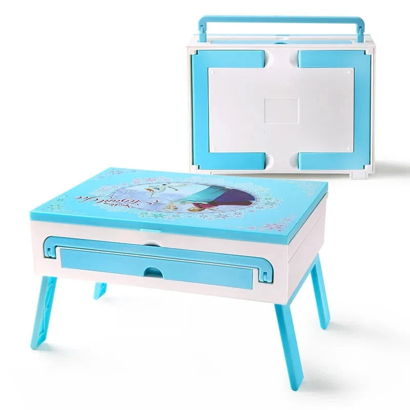 Table maquillage Reine des Neiges