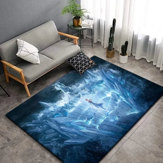Tapis Reine des Neiges : Royaume de Glace