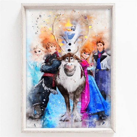 Toile Disney Reine des Neiges