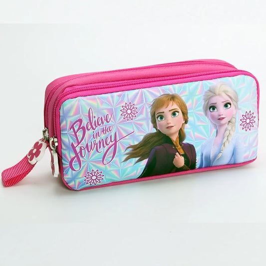 Trousse double compartiment Reine des Neiges