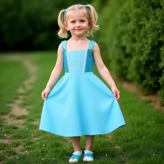 Robe d'Elsa La Reine des Neiges