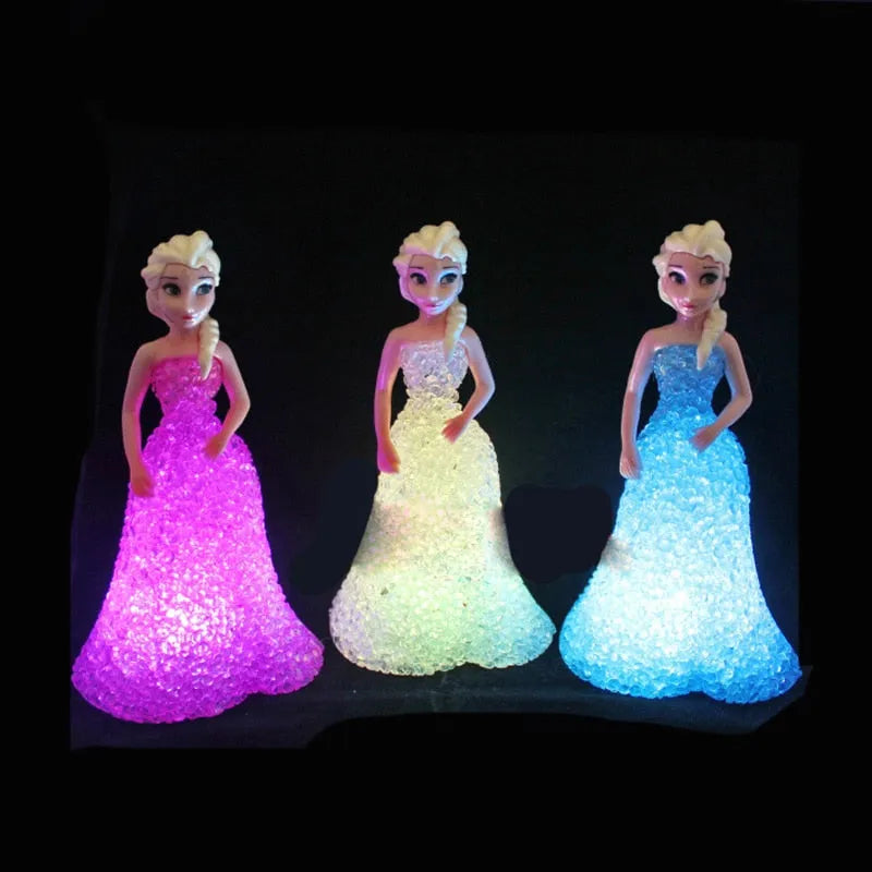 Veilleuse Reine des Neiges Elsa