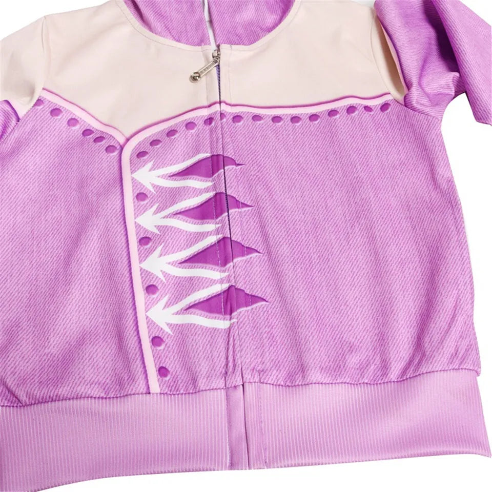 Veste Reine des Neiges Rose