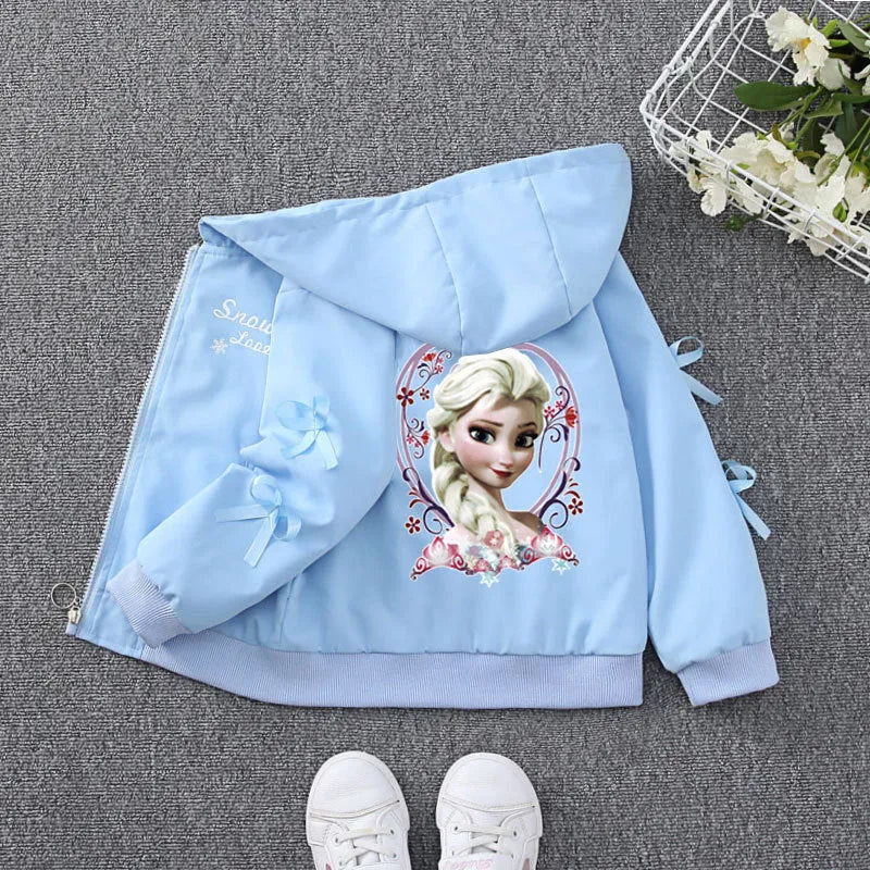 Veste d'Exterieur Bleu Reine des Neiges