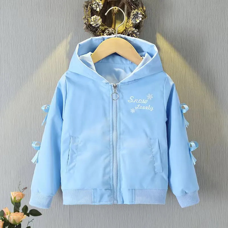 Veste d'Exterieur Bleu Reine des Neiges