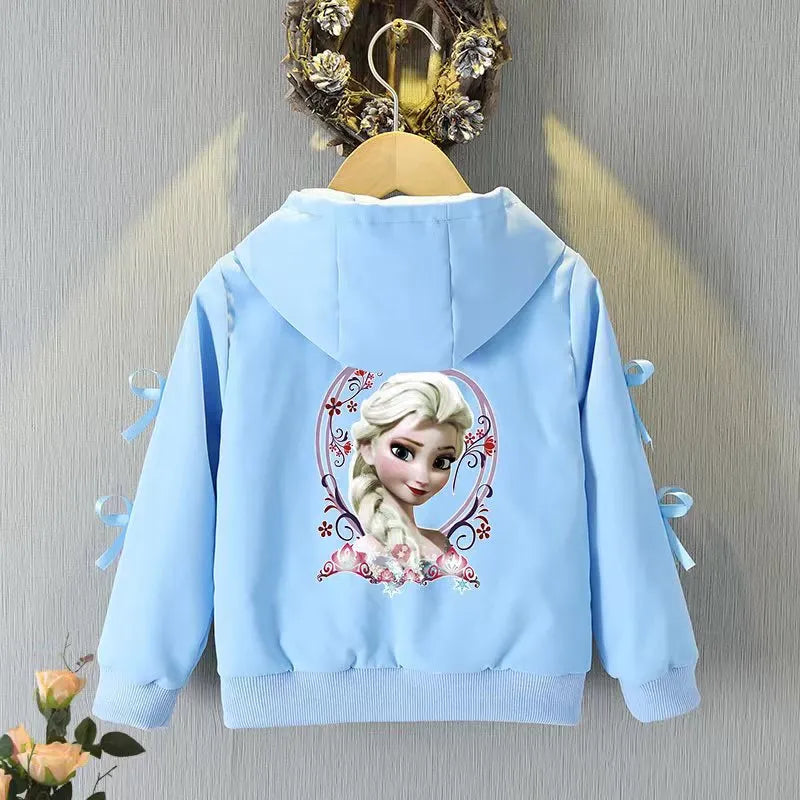 Veste d'Exterieur Bleu Reine des Neiges
