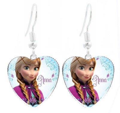 Boucles d'oreille Anna Reine des Neiges