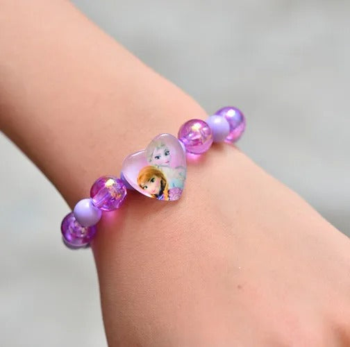 Bracelet Reine des Neiges Violet