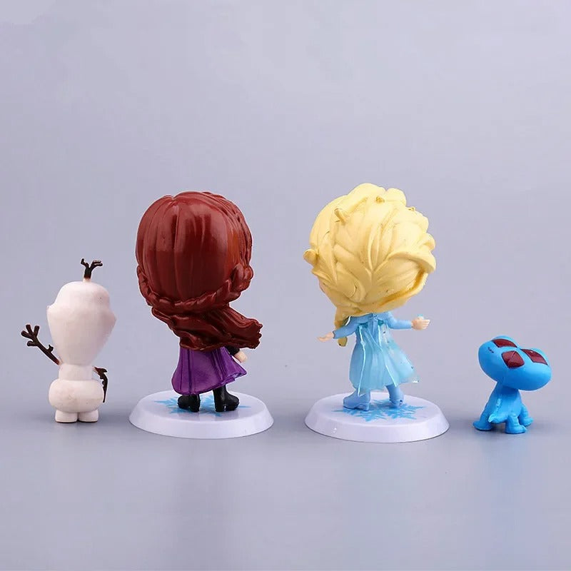 Lot 4 figurines La Reine des Neiges 2