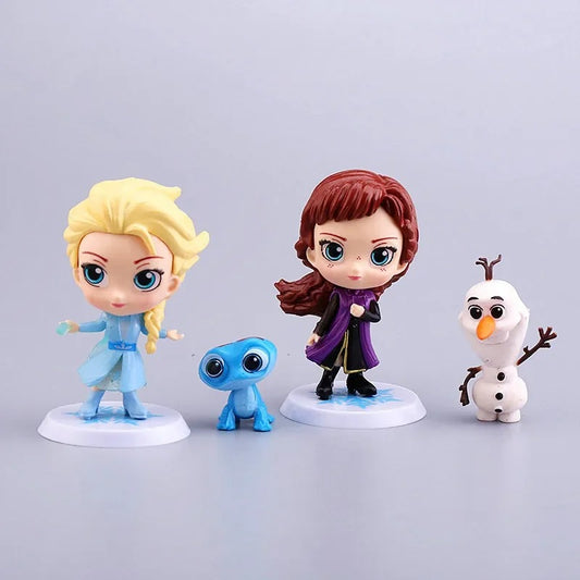 Lot 4 figurines La Reine des Neiges 2
