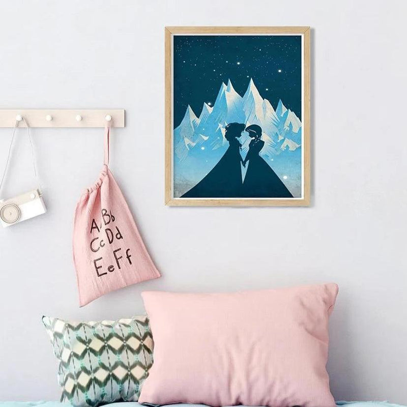 Affiche décorative Reine des Neiges