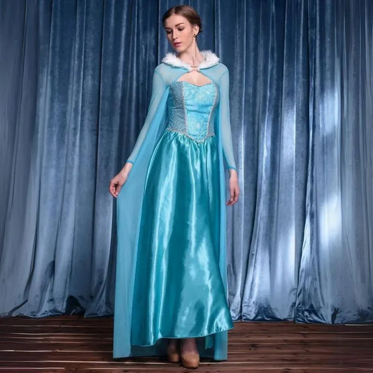 Robe Reine des Neiges adulte