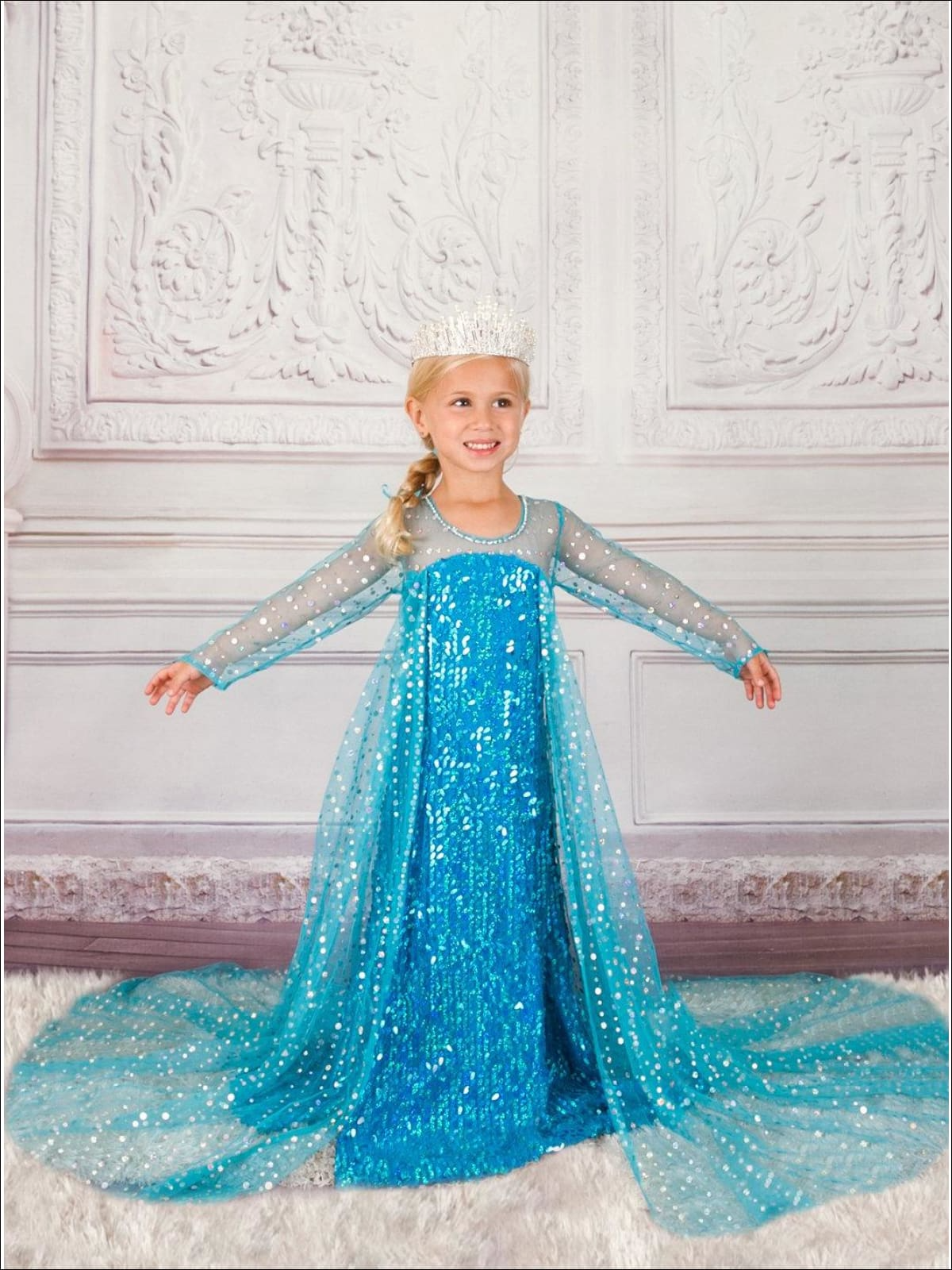 Deguisement princesse reine des neiges