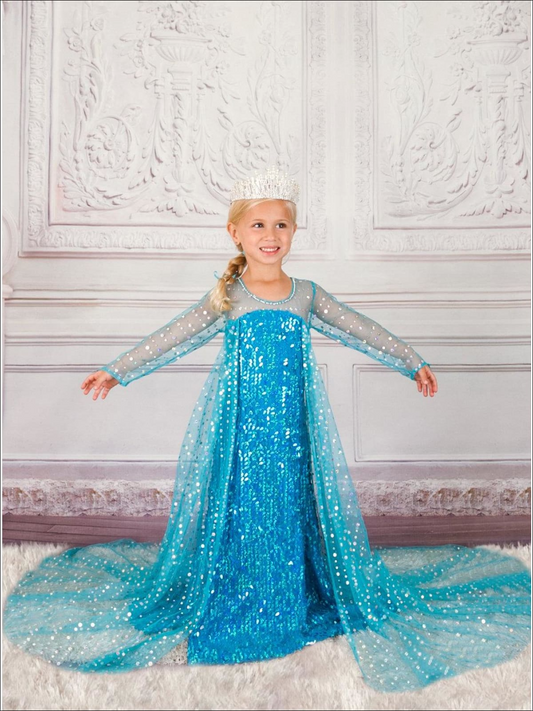 Deguisement princesse reine des neiges