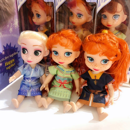 Pack 6 poupées La Reine des Neiges 2