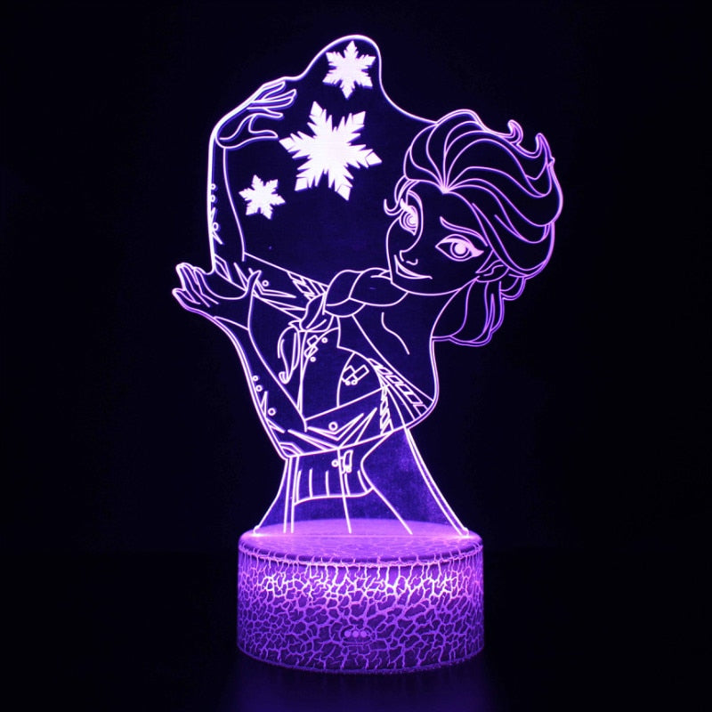 Lampe LED Pouvoir d'Elsa