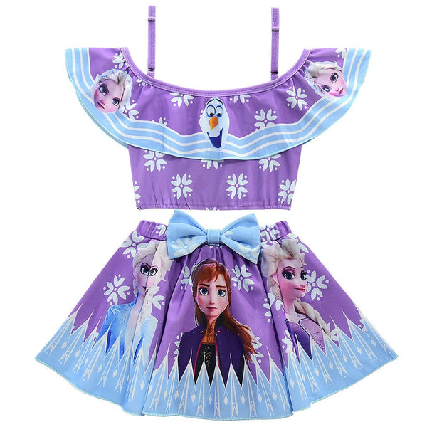 Maillot de bain Reine des Neiges Girly