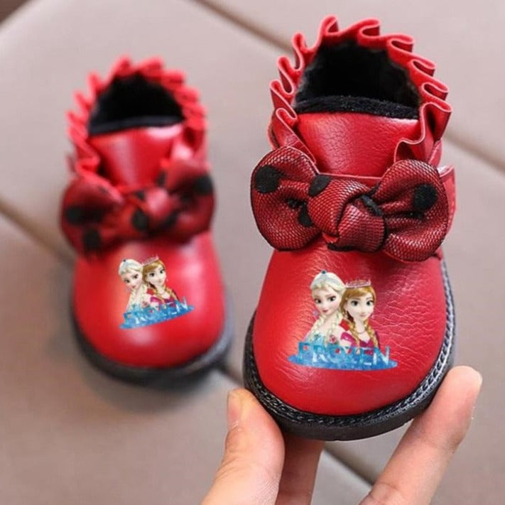 Chaussures Reine des neiges rouges