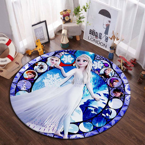 Tapis Elsa Reine des Neiges 2