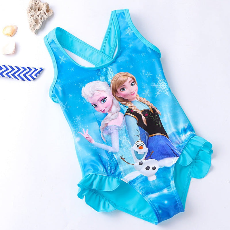 Maillot de bain Reine des Neiges enfant