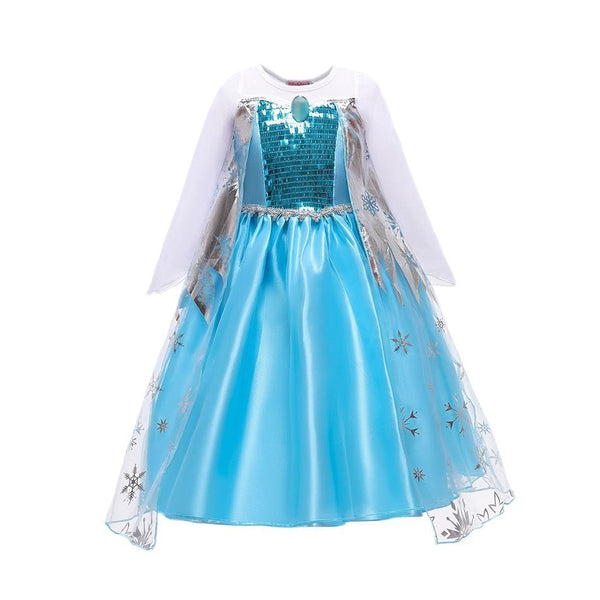 Robe Reine des Neiges Sequins