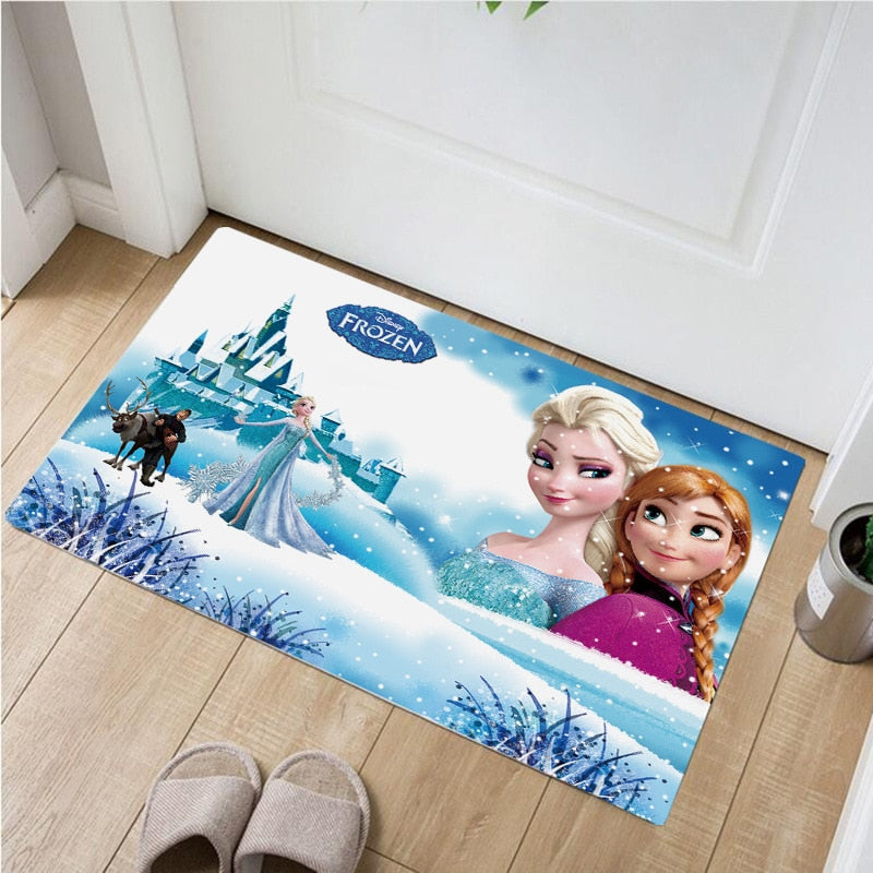 Tapis Reine des Neiges Elsa et Anna