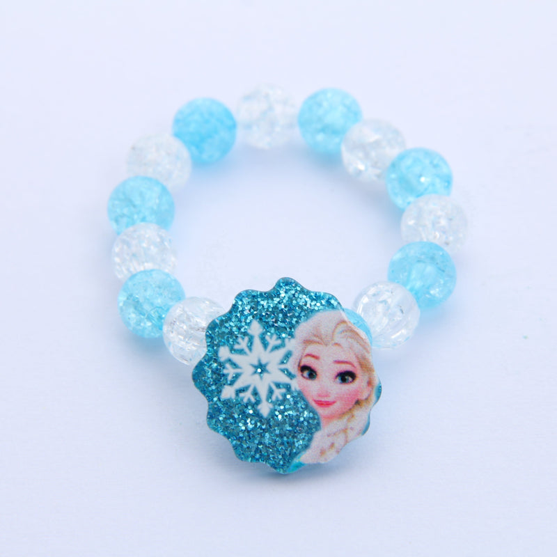 Bracelet Reine des Neiges bleu