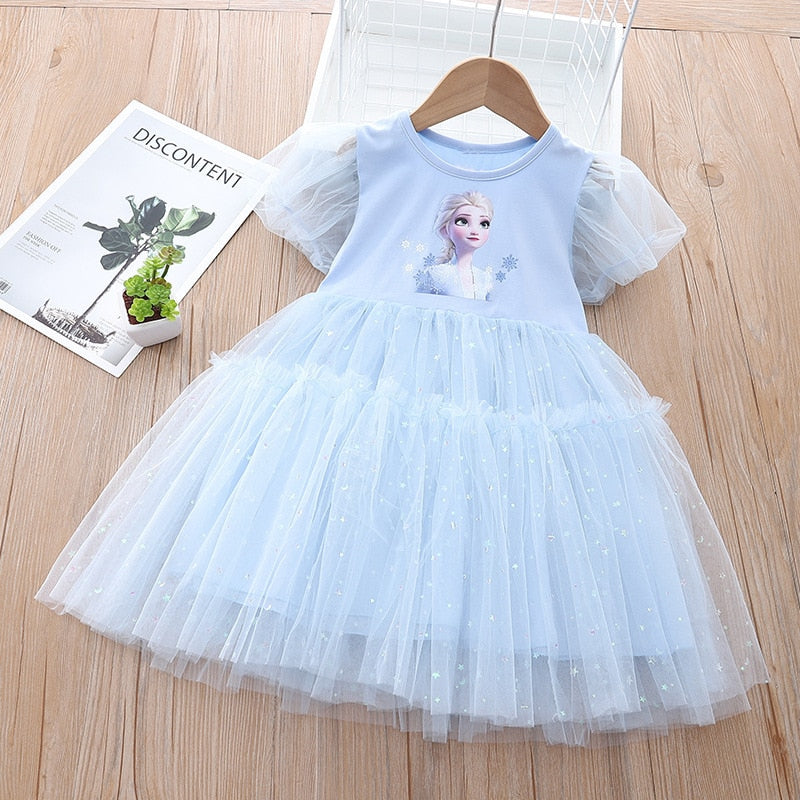 Robe princesse Reine des Neiges