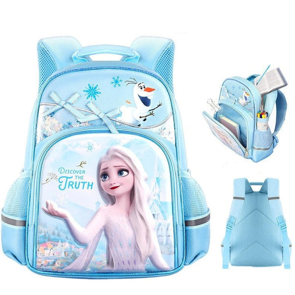 Sac à Dos Reine des Neiges Bleu